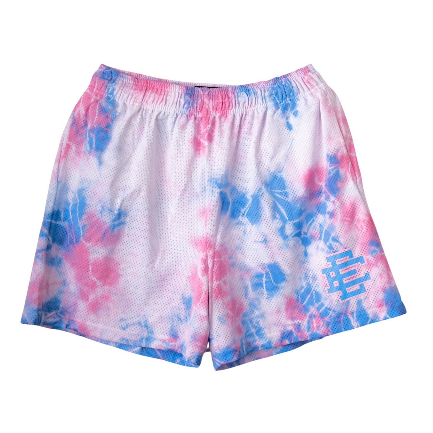 Eric Emanuel "Cotton Candy" White/Pink/Blue EE Basic Shorts