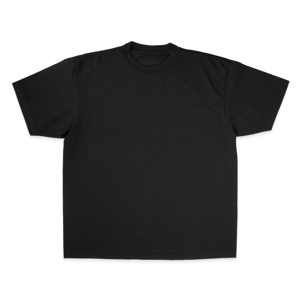 Sole Garden Black Heavier Blank T-Shirt
