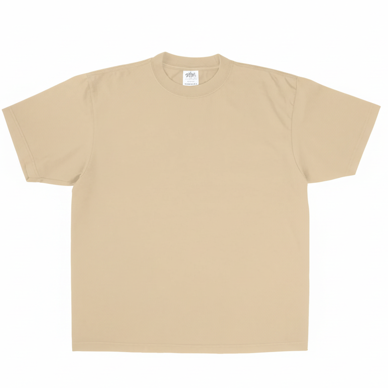Sole Garden Oatmeal Heavier Blank T-Shirt