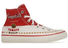 Converse Chuck x Andy Warhol Taylor All-Star CT Hi "Red Campbell's Soup"