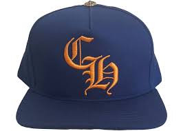 Chrome Hearts "CH" Baseball Cap Blue/Orange