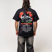 Yesterday is Dead "Graceland" Washed Black Tee