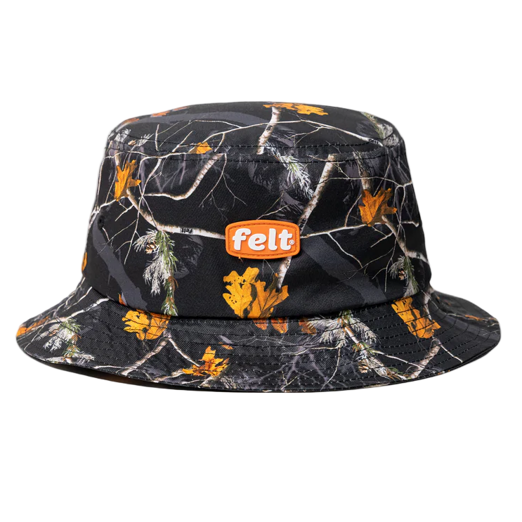FELT "Logo" Black Woodland Bucket