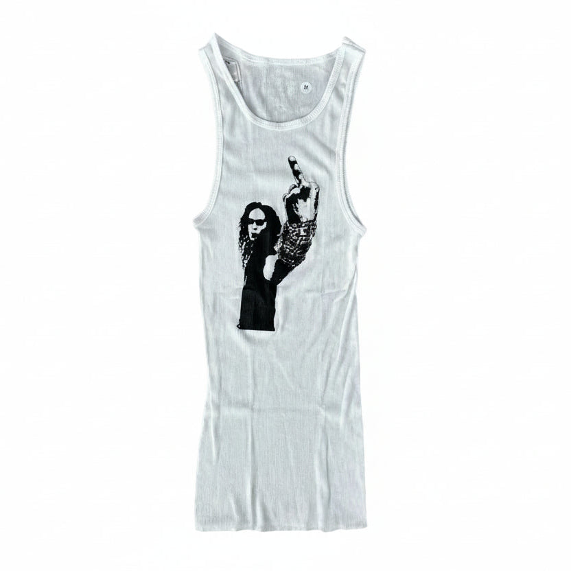 Chrome Hearts 'Mayumi' White Tank Top