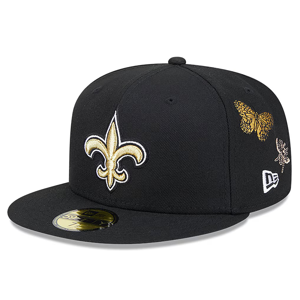 FELT x New Era "New Orleans Saints" Black Fitted