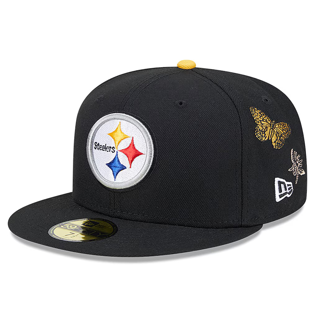 FELT x New Era 59FIFTY "Pittsburg Steelers" Black Fitted