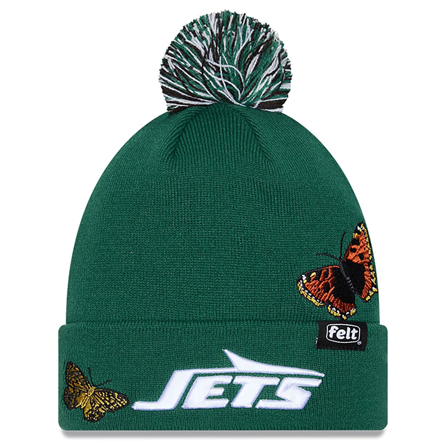 FELT x New Era "New York Jets" Green Beanie
