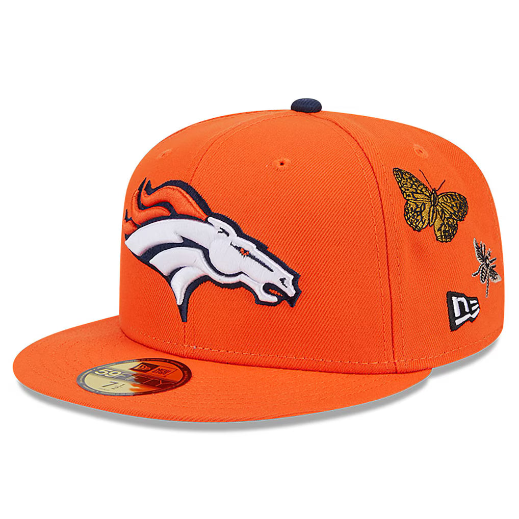 FELT x New Era "Denver Broncos" Orange Fitted