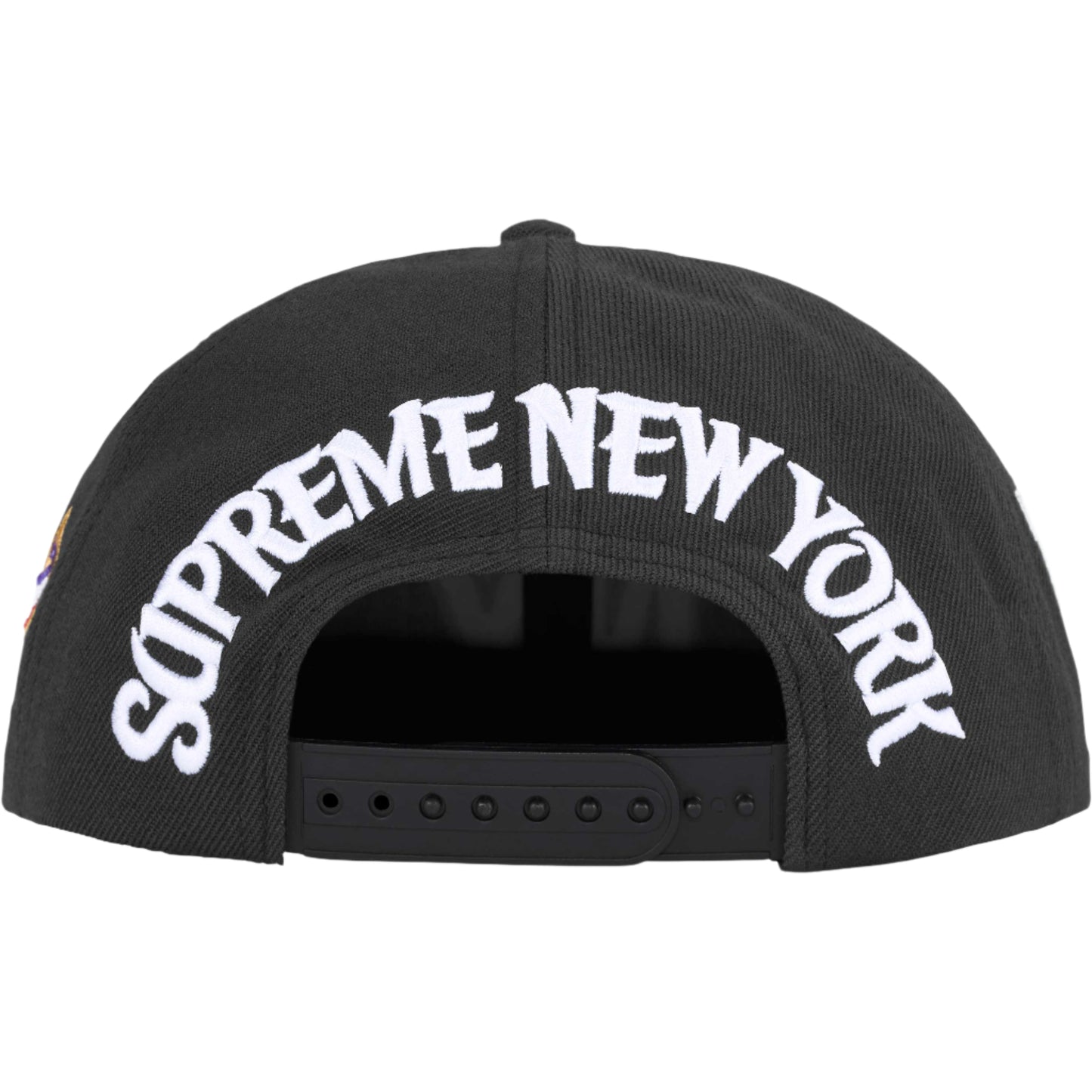 Supreme New York 6-Panel Black Snapback