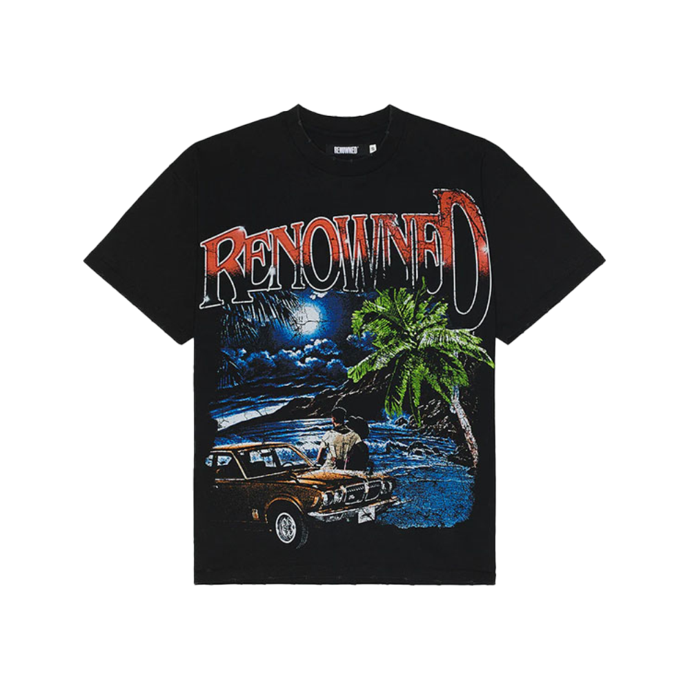 Renowned "Nights in Paradise" Black Tee