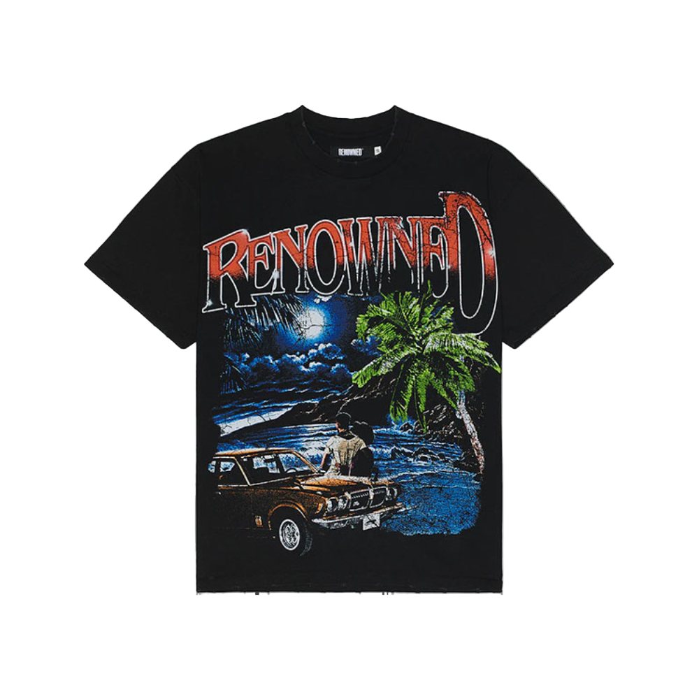 Renowned "Nights in Paradise" Black Tee