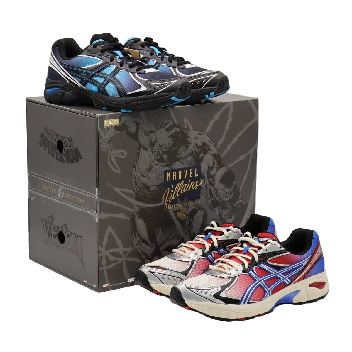 ASICS GT-2160 x Kith x Marvel "Villains Spider-Man/Venom" Pack