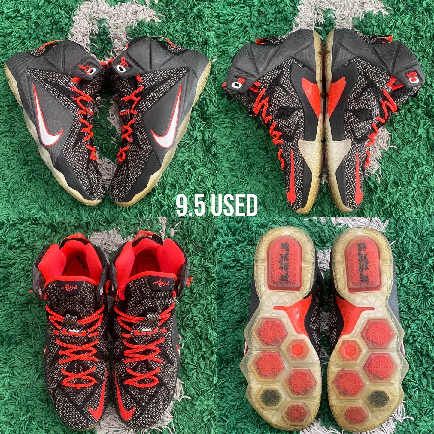Nike LeBron 12 "Court Vision" USED