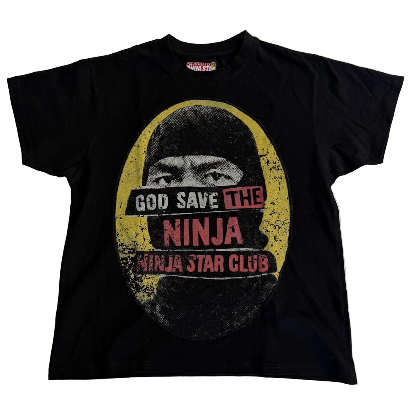 Fujimoto 'God Save The Ninja' Black Tee