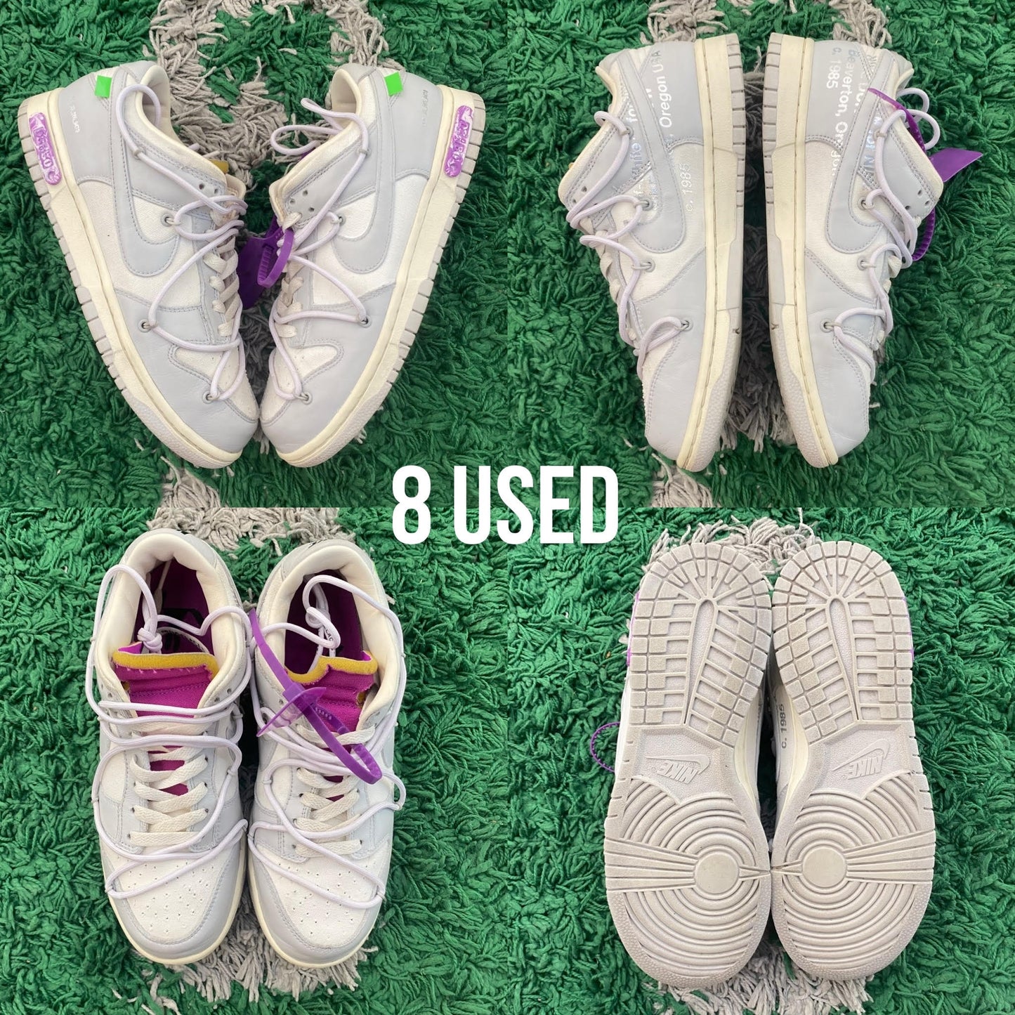 Nike Dunk Low Off-White “Lot 3” USED