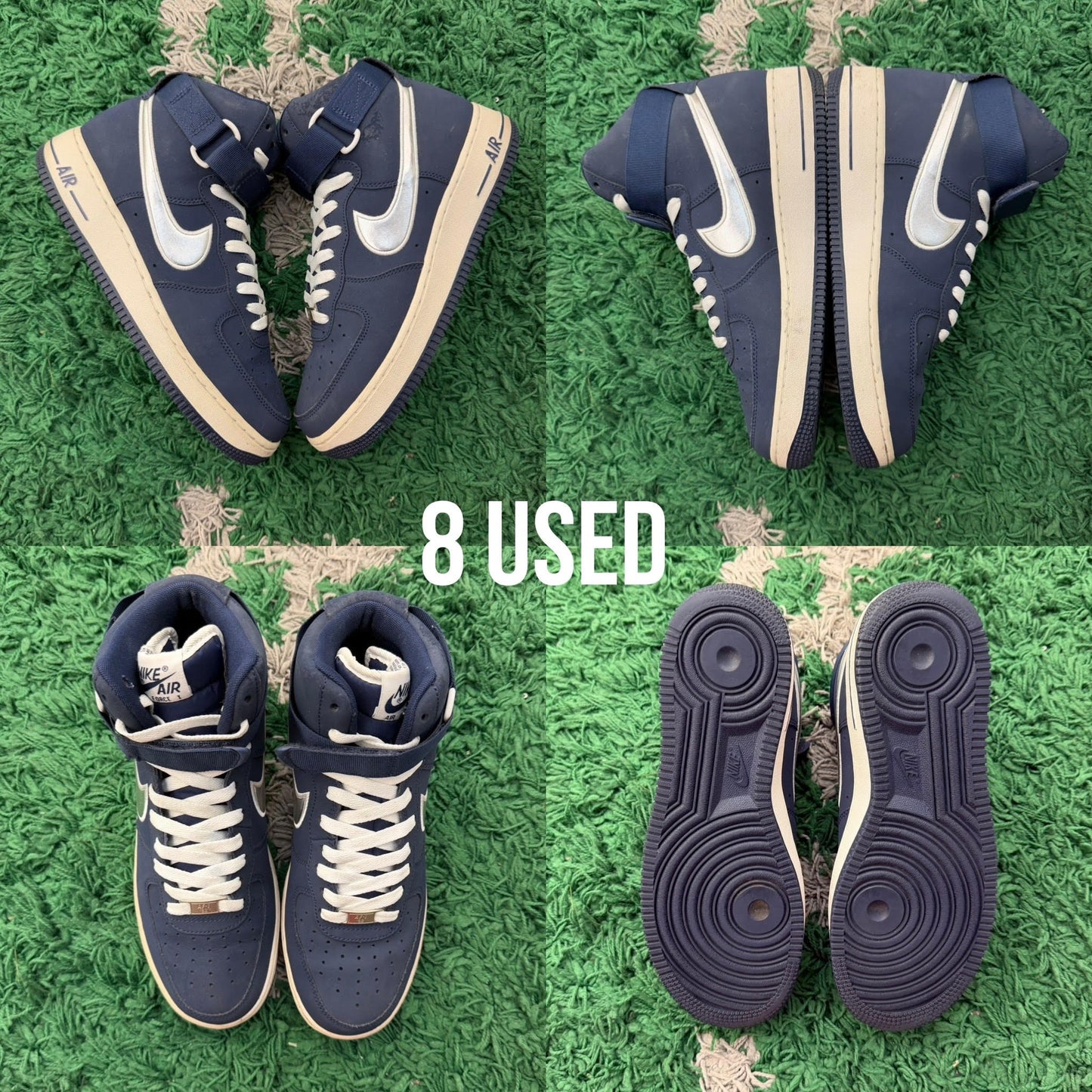 Nike Air Force 1 High ‘07 "Midnight Navy" (2012) USED