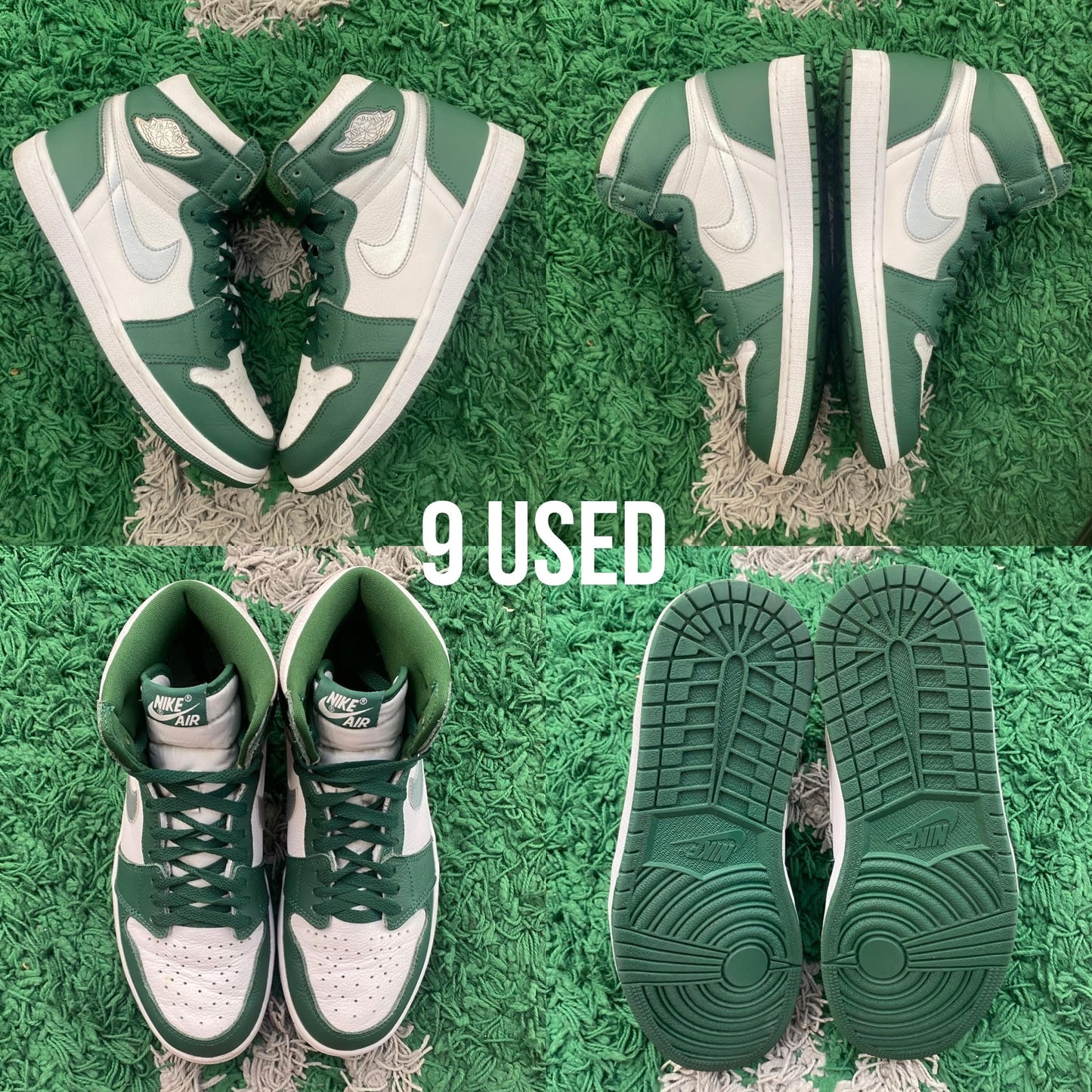 Jordan 1 Retro High OG "Gorge Green" USED