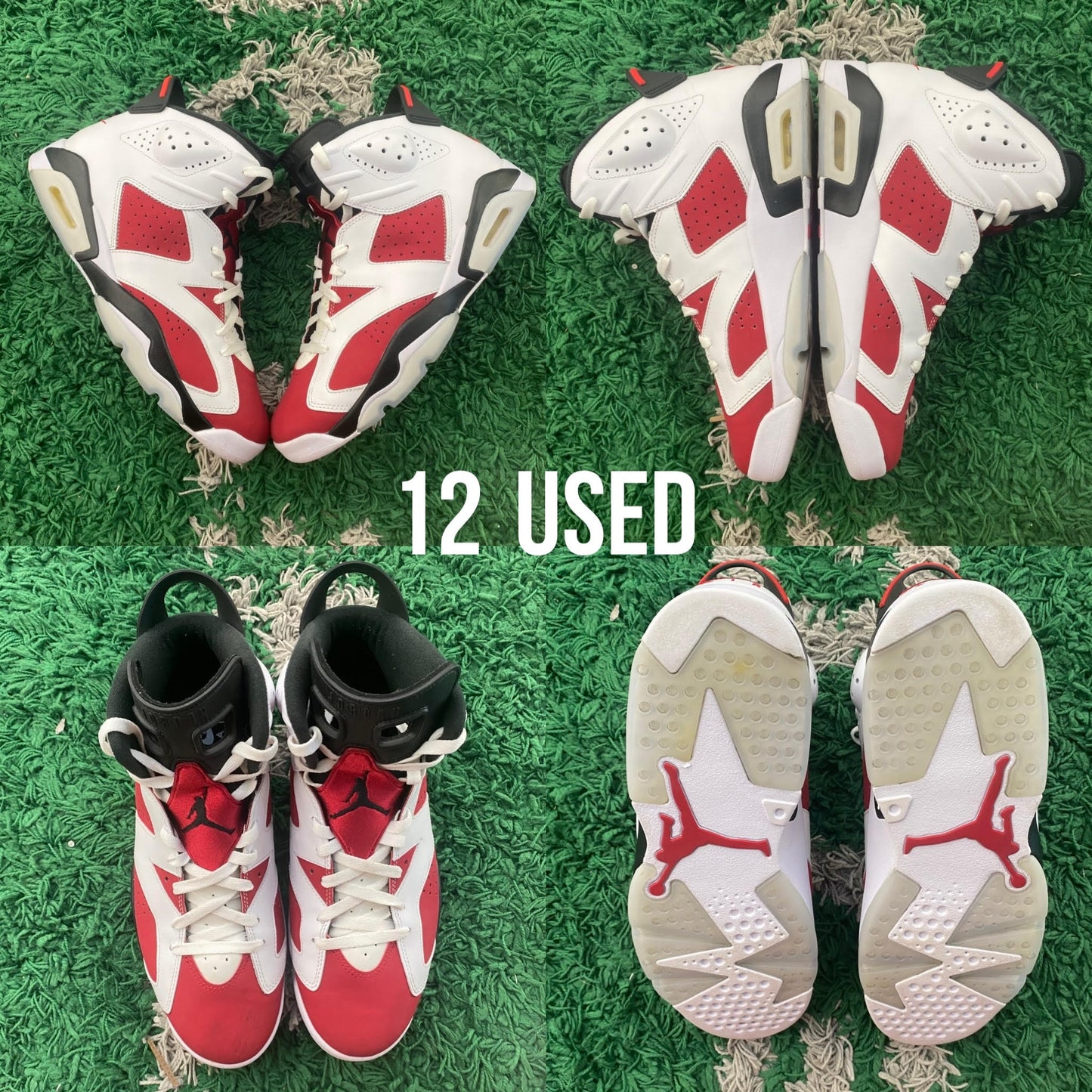 Air Jordan 6 Retro Nike Air "Carmine 2021" USED