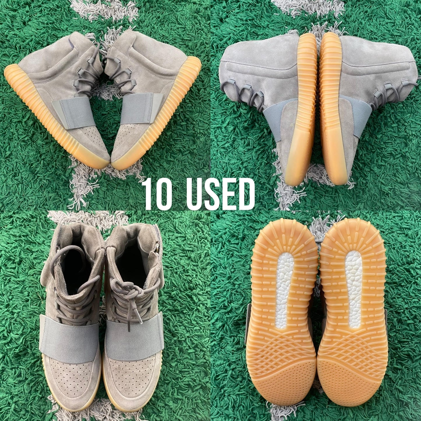 adidas Yeezy Boost 750 "Light Grey Glow In the Dark" USED