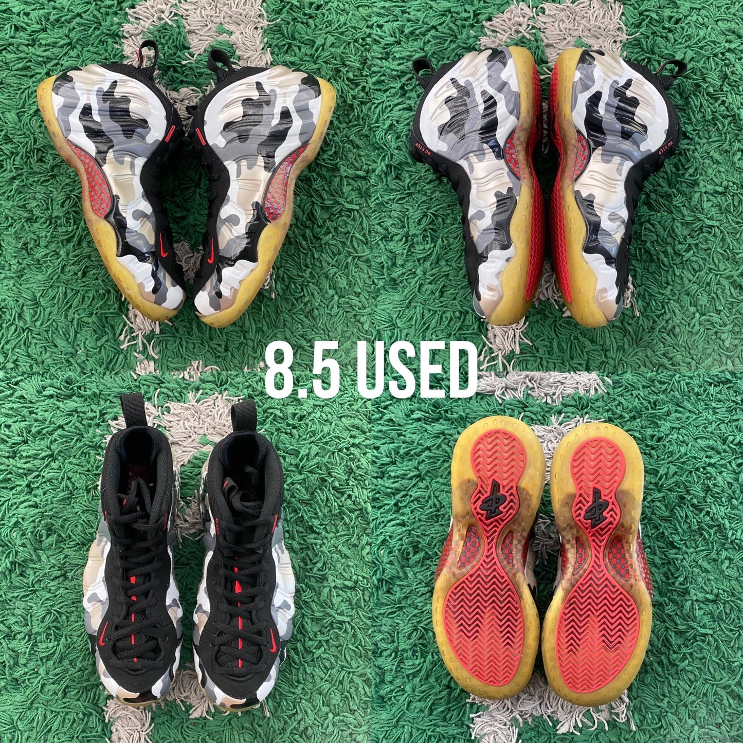 Nike Air Foamposite One "Fighter Jet" USED