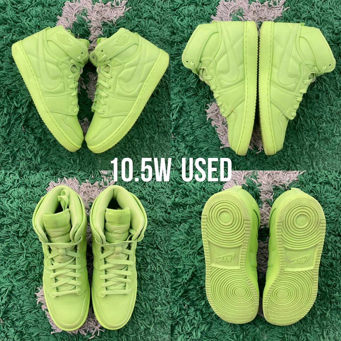 Air Jordan 1 AJKO x Billie Eilish "Ghost Green" WMNS USED