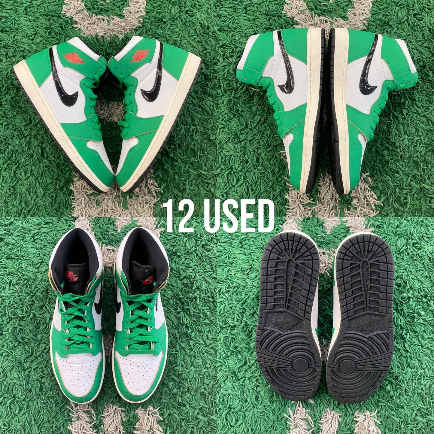 Air Jordan 1 High "Lucky Green" WMNS USED