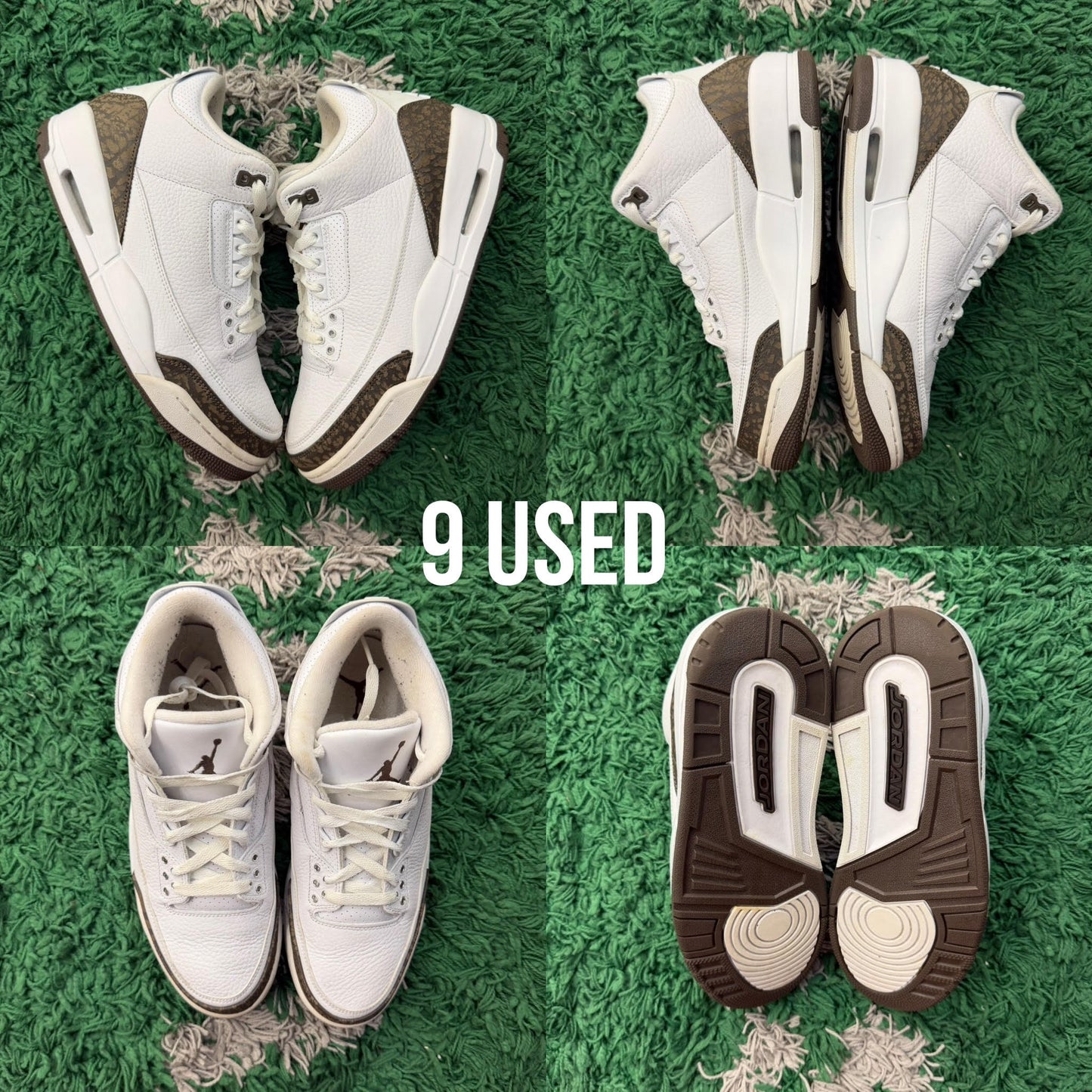 Air Jordan 3 Retro "Mocha" 2018 USED