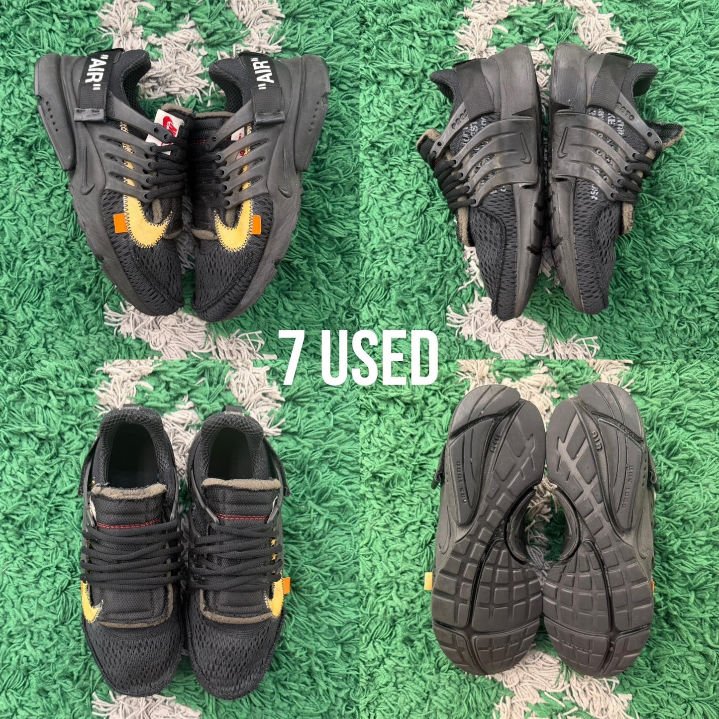 Nike Air Presto Off-White "Black (2018)" USED