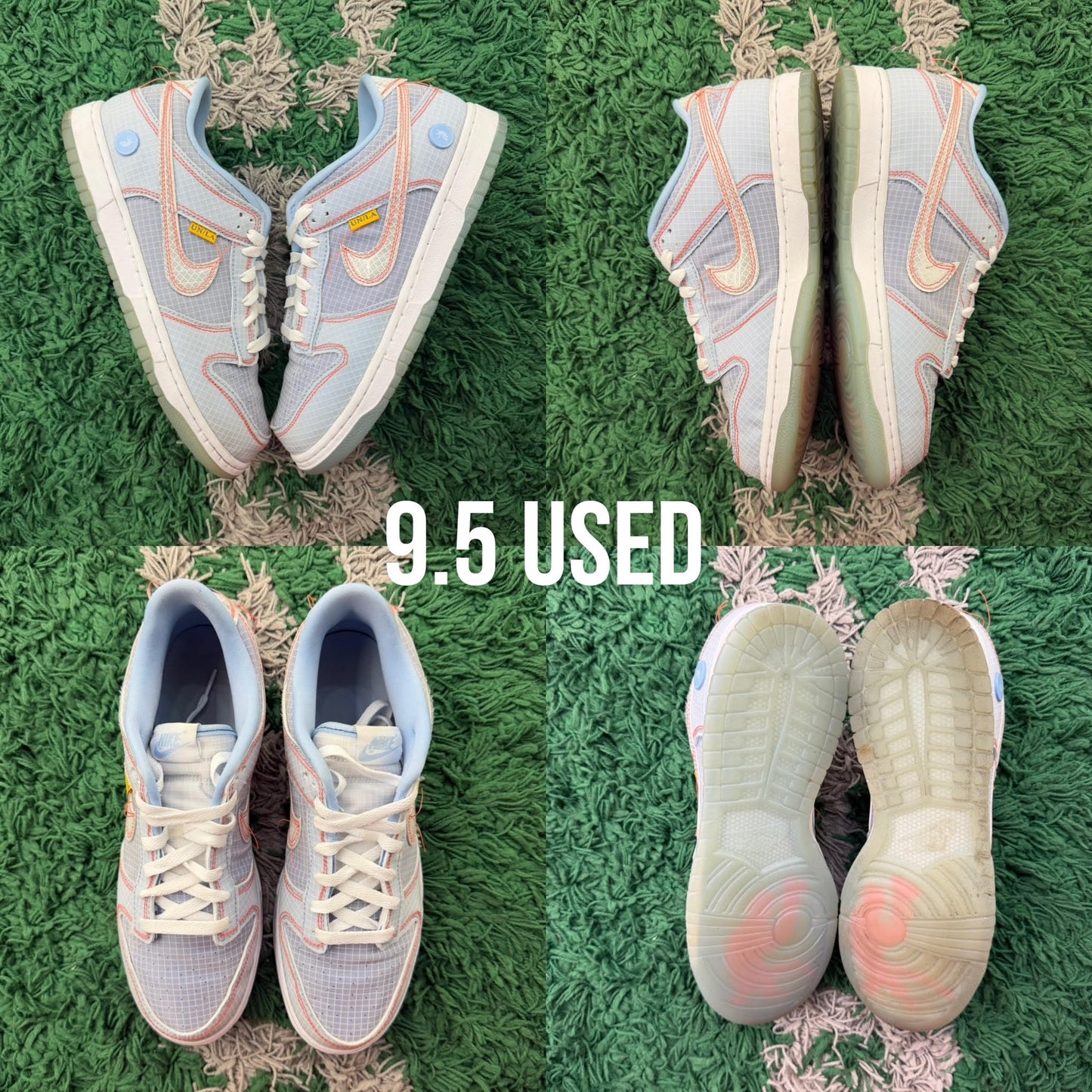 Nike Dunk Low x Union "Passport Pack Argon “ USED