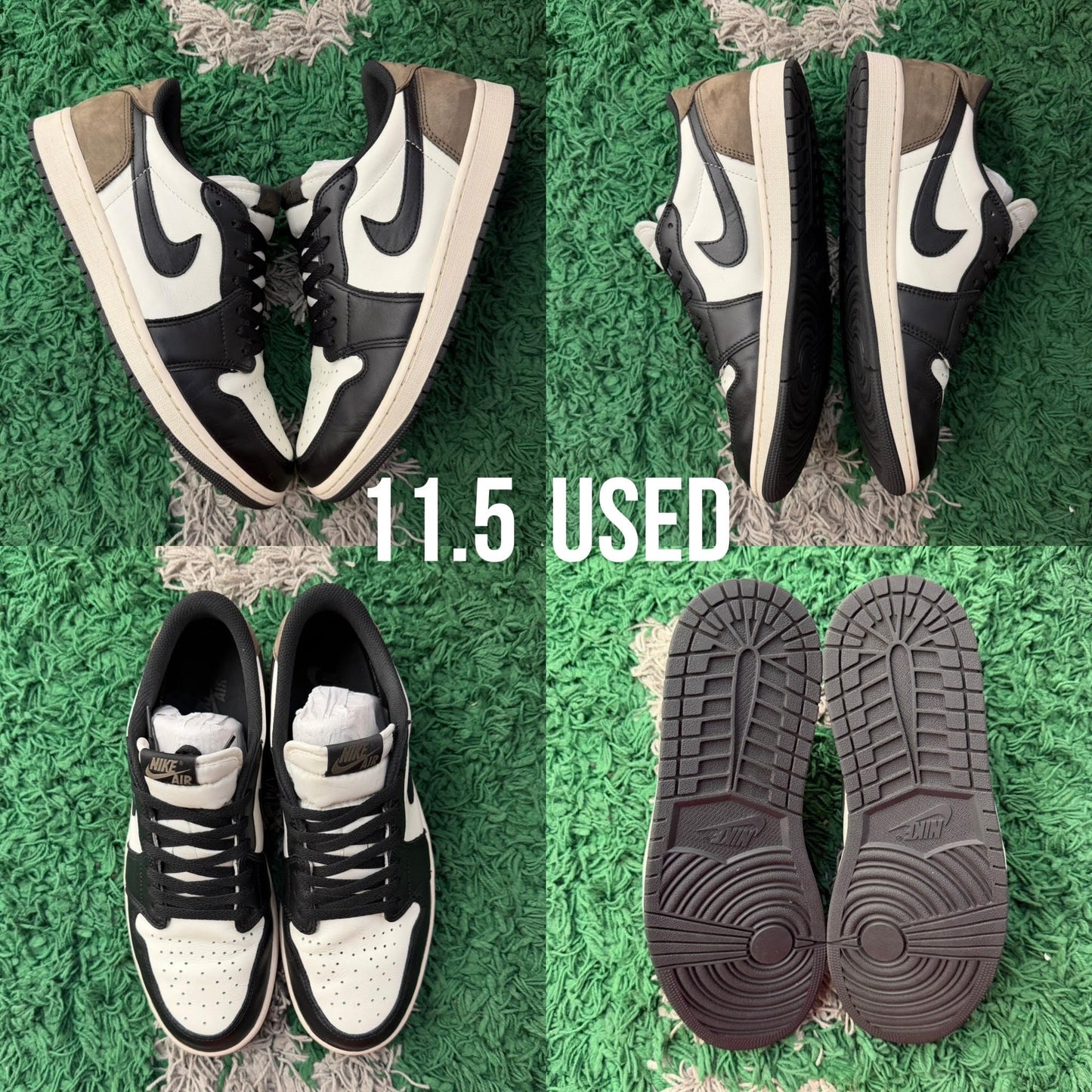 Air Jordan 1 Low OG "Dark Mocha" USED