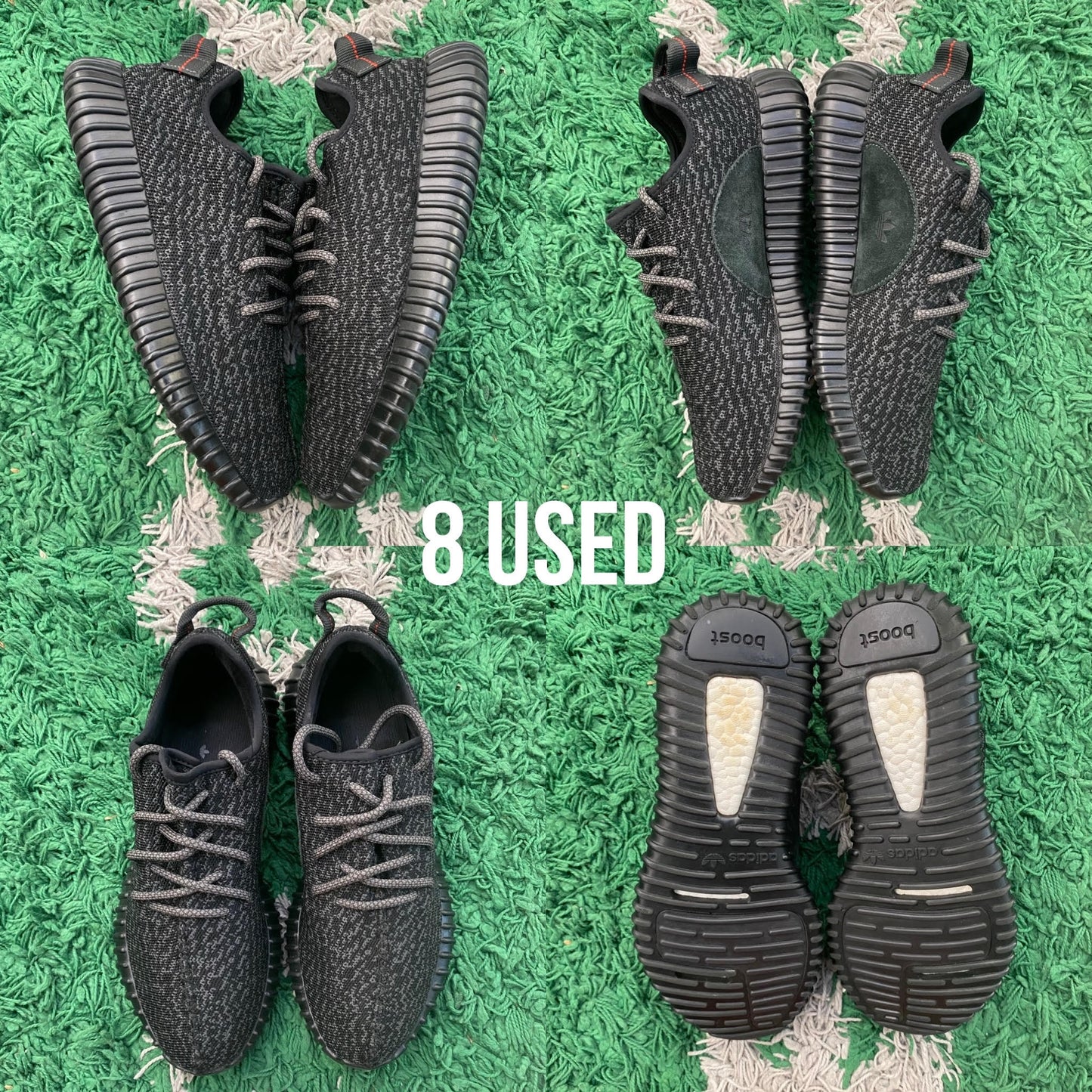 Adidas Yeezy Boost 350 V1 “Pirate Black 2015” USED