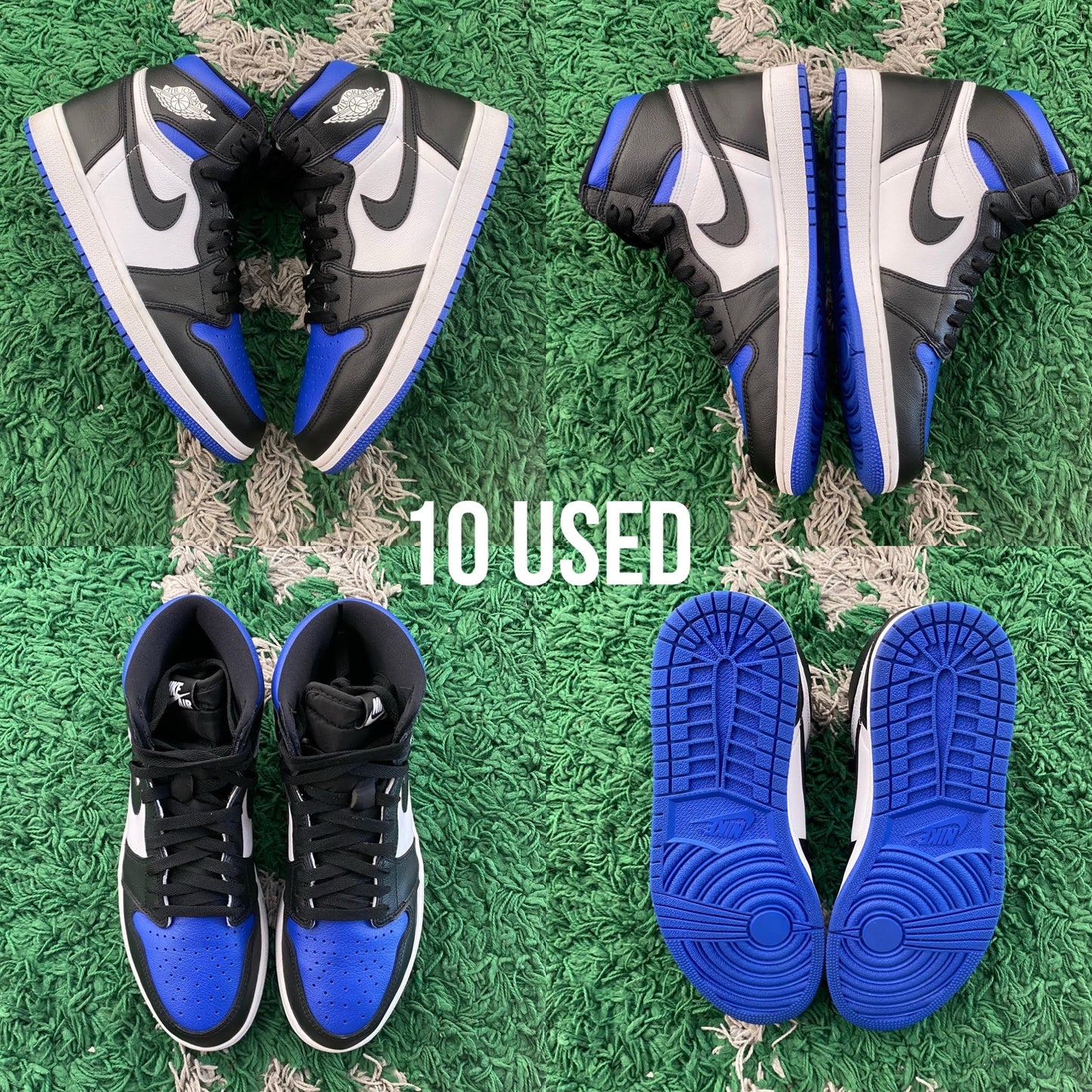 Air Jordan 1 Retro High OG “Royal Toe” USED
