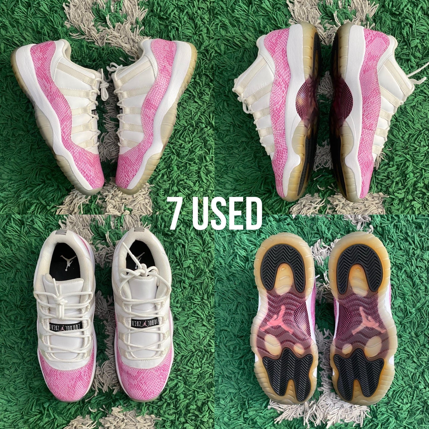 Air Jordan 11 Low "Pink Snakeskin 2013" USED