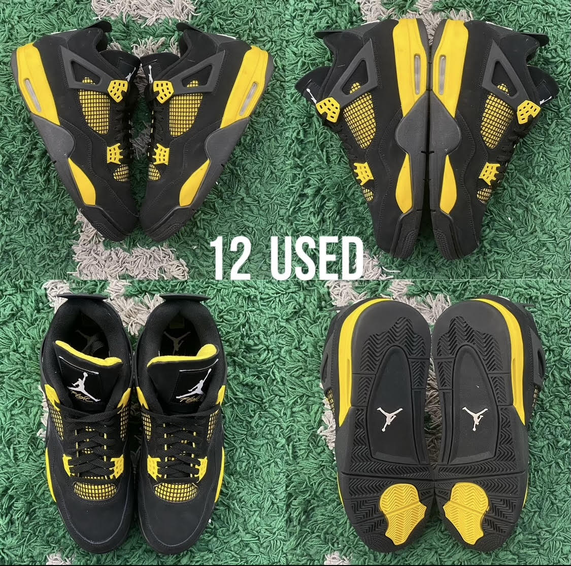 Air Jordan 4 Retro "Thunder 2023" USED