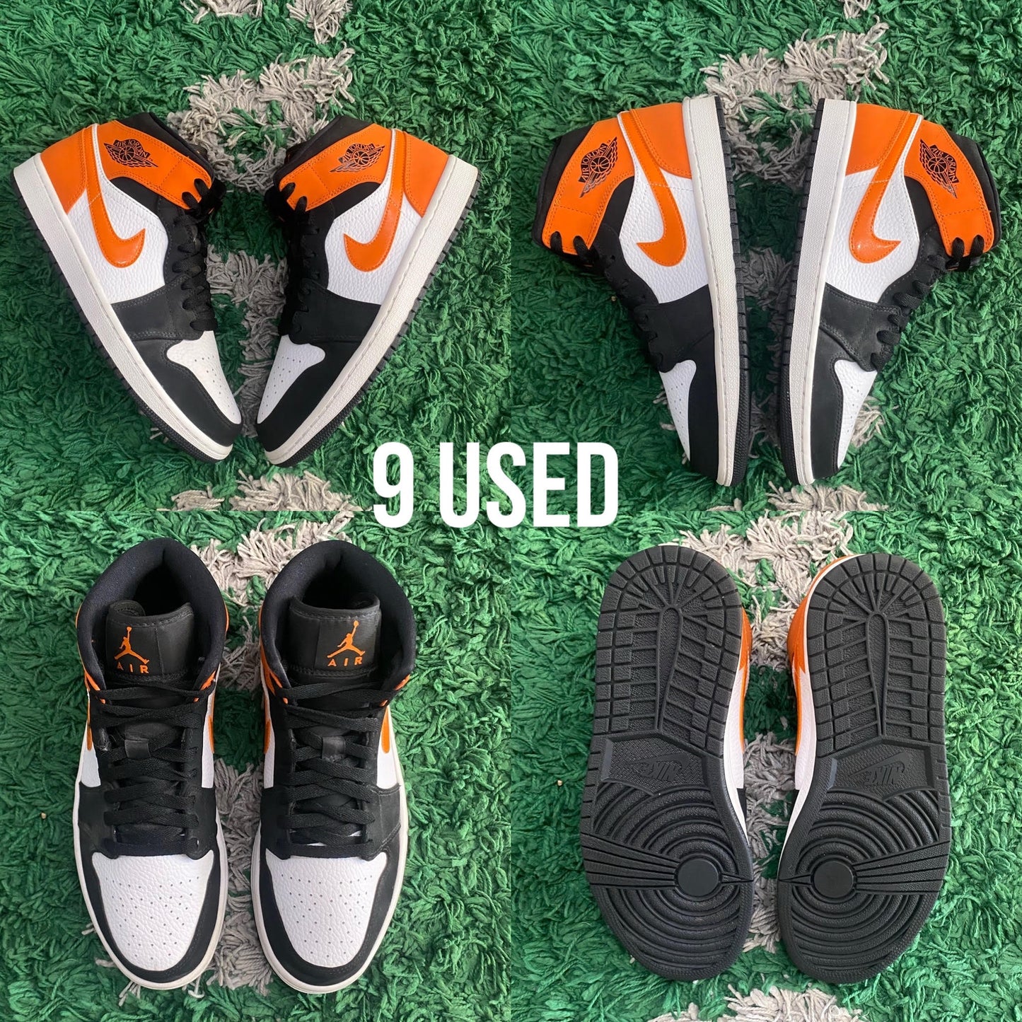 Air Jordan 1 Mid "Shattered Backboard" USED