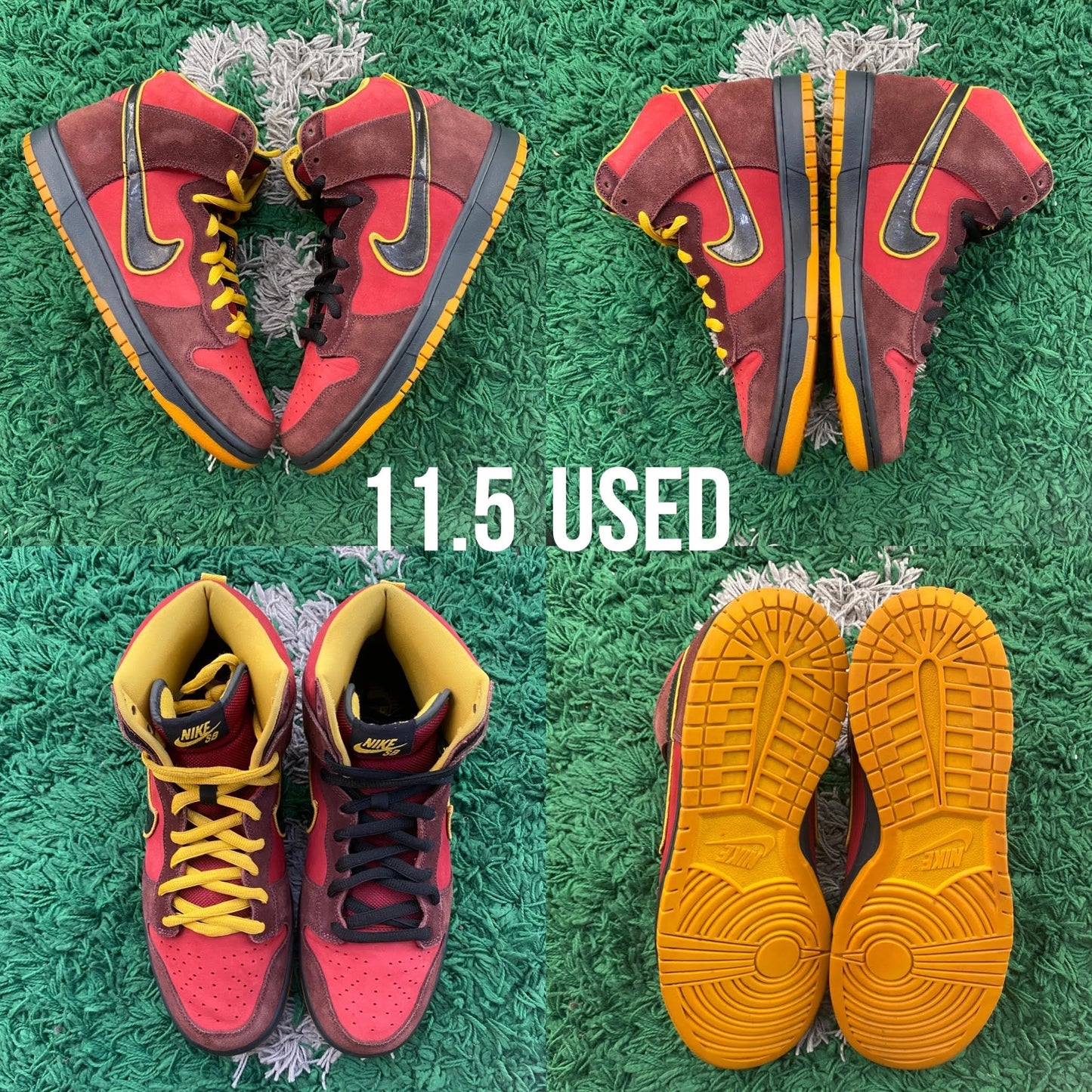 Nike SB Dunk High "Iron Man 2010" USED