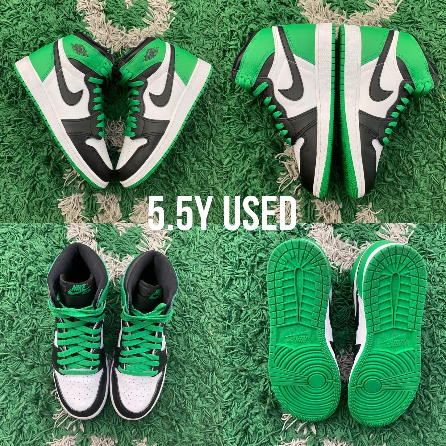 Air Jordan 1 High "Lucky Green" USED