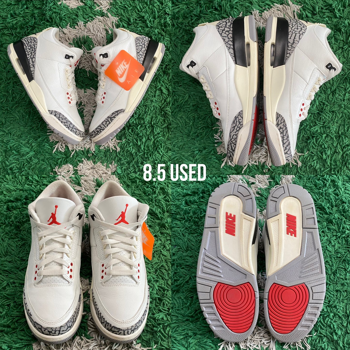 Air Jordan 3 Retro OG "White Cement Reimagined 2023"