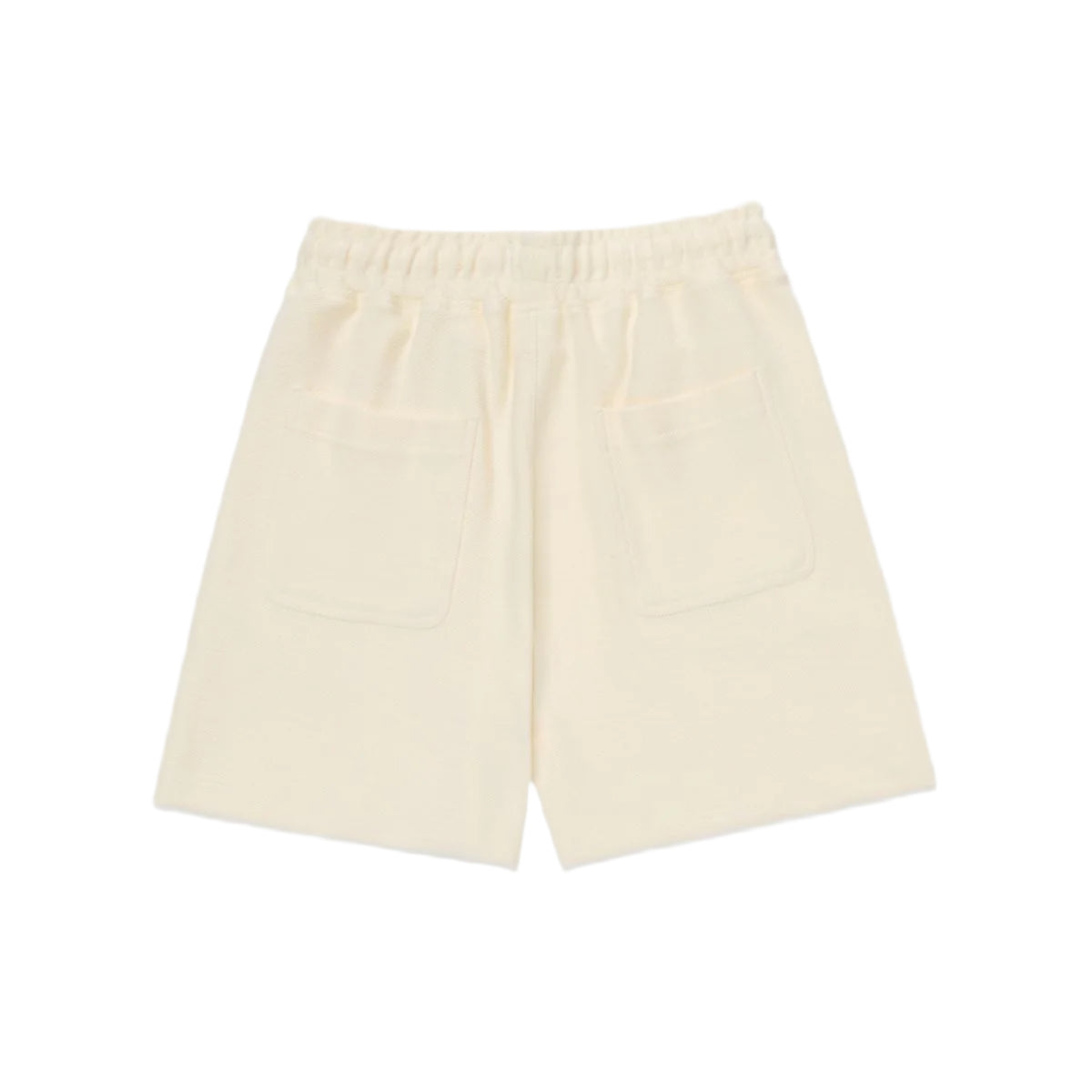 Honor The Gift "Race" Cream White Herringbone Sweat Shorts