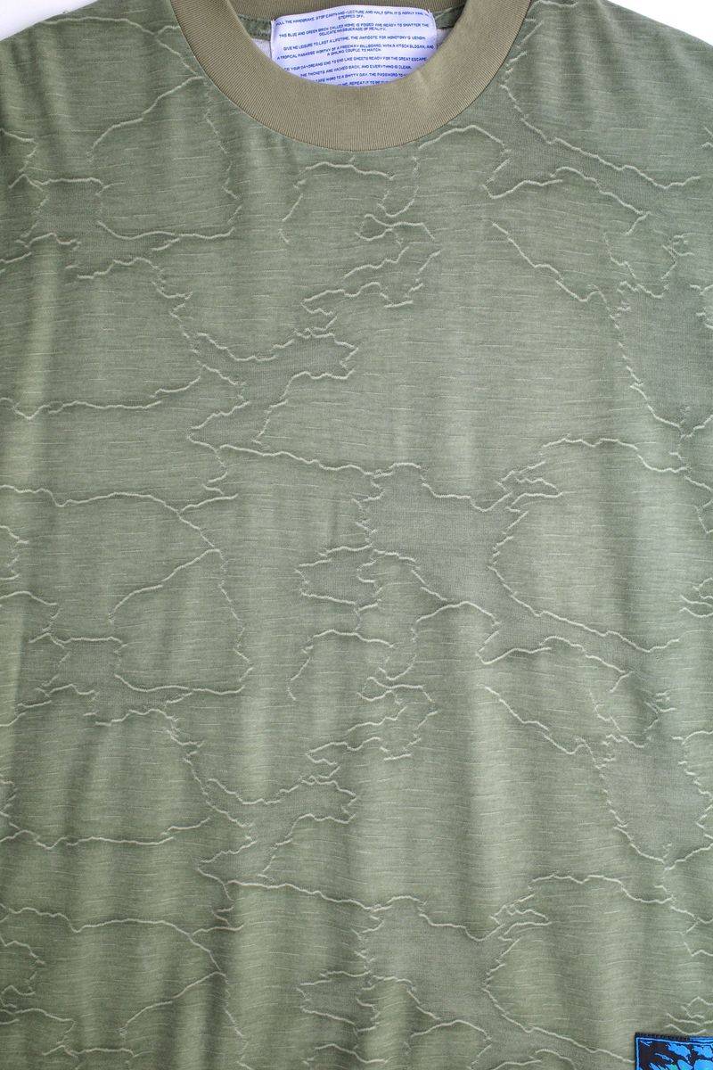 JUNGLE JUNGLES "Textured" Matcha Green Tee