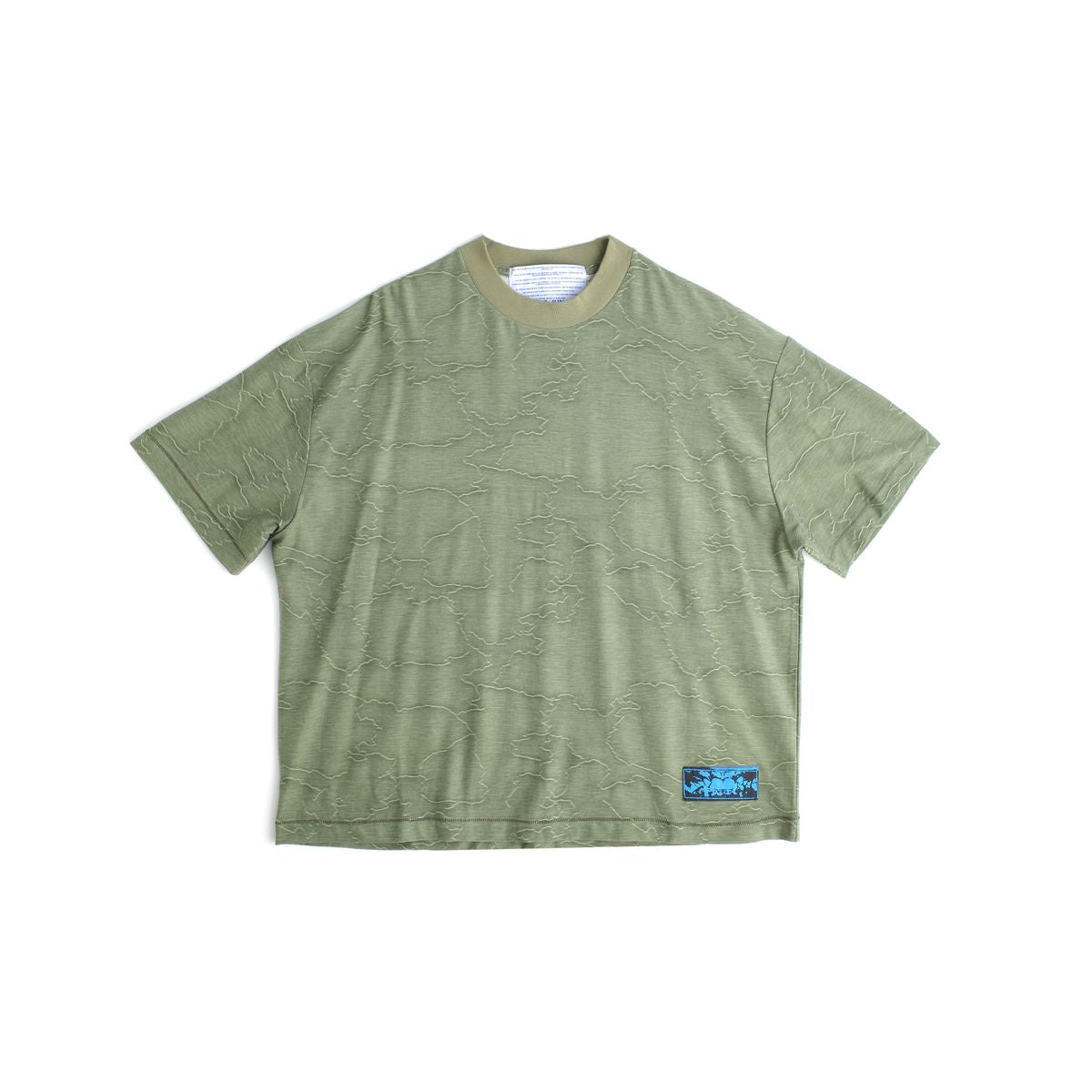 JUNGLE JUNGLES "Textured" Matcha Green Tee