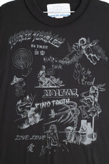 JUNGLE JUNGLES "Scribbles" Black Tee