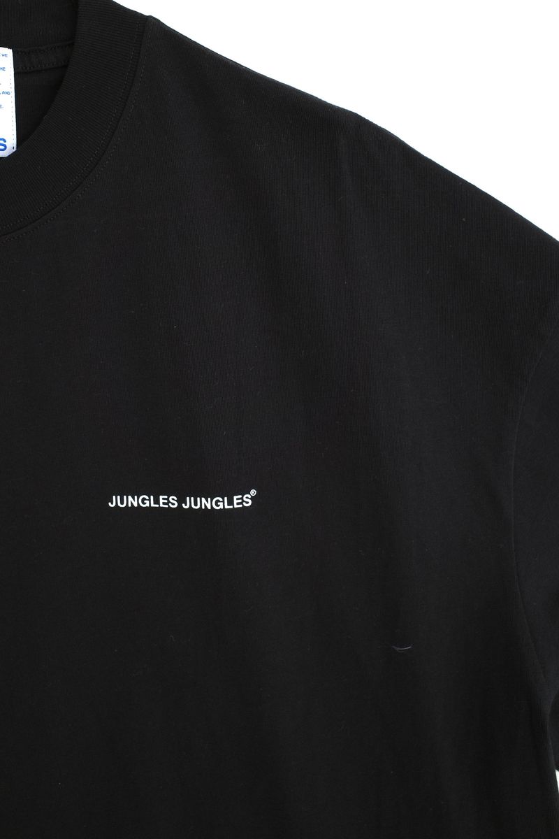 JUNGLE JUNGLES "Have Fun, be Nice" Black Tee