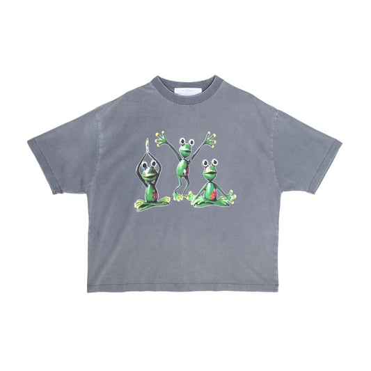 JUNGLE JUNGLES "Euphoria" Vintage Grey Tee