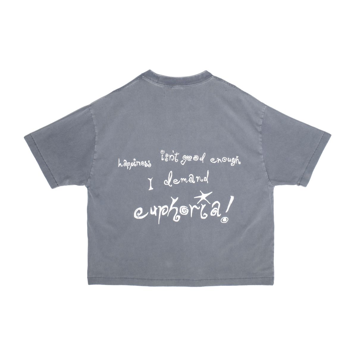 JUNGLE JUNGLES "Euphoria" Vintage Grey Tee