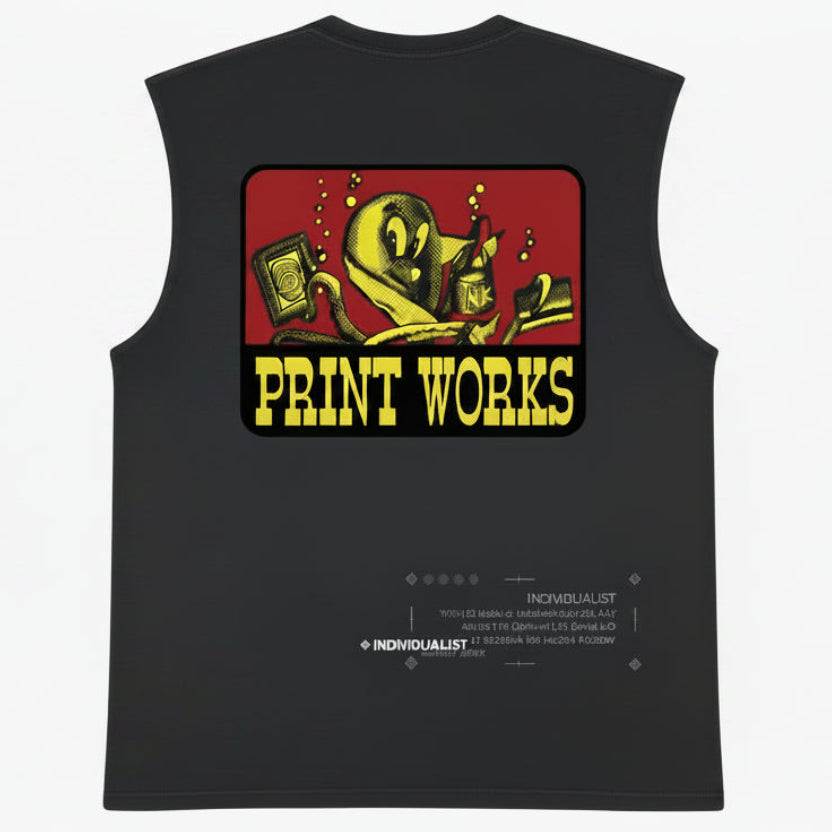 Individualist “Octo Works” Vintage Black Tee