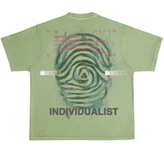 Individualist “Painted Logo” Matcha Tee