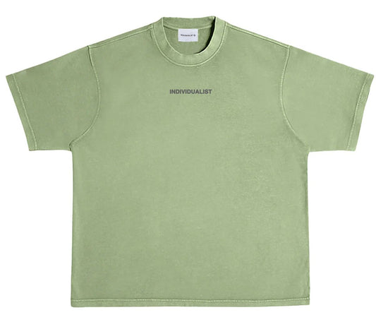 Individualist “Painted Logo” Matcha Tee
