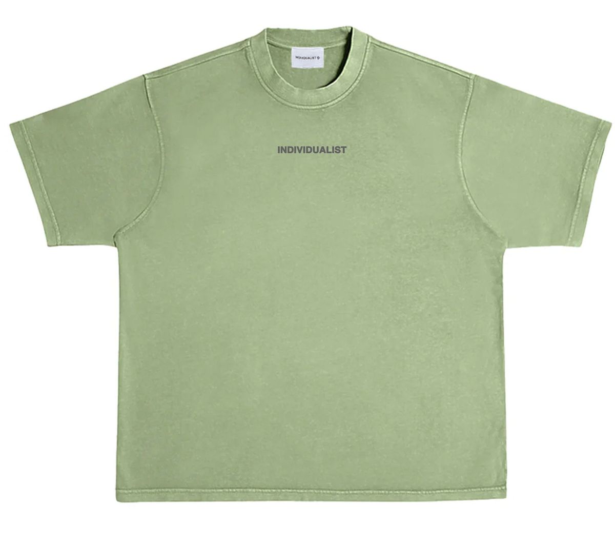 Individualist “Painted Logo” Matcha Tee
