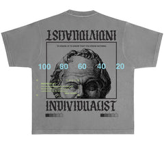 Individualist “Socrates” Charcoal Tee